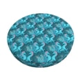 thumbnail image 2 of Lsque Seahorse Round Bar chair cushion covers Velvet Fabric Premium Comfort Protects from Scratches and Stains for 14-17 Inch Chair- 13 inch, 2 of 7
