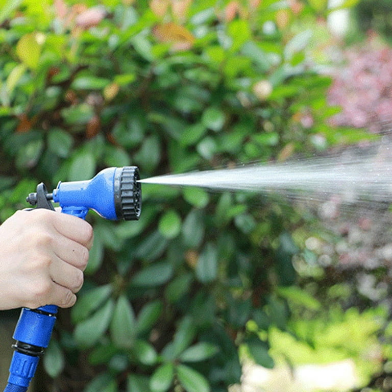 BEST Garden Hose Nozzle (HIGH Pressure Technology) - 7 Way Spray Pattern -  Jet, Mist, Shower, Flat, Full, Center, Cone, and Angel Water Sprayer  Settings - Rear Trigger Design 