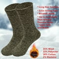 thumbnail image 6 of 6 Pairs Mens Winter Heavy Duty Merino Lambs Wool Warm Thermal Boots Socks 10-13, 6 of 6