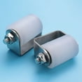 thumbnail image 4 of 2Pcs Slide Gate Guide Roller 3 Inches Hard Nylon Sliding Rolling Gates Guider Heavy Duty Ball Bearing Side Roller, 4 of 8