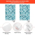 thumbnail image 4 of Rod-Free Courtyard Decorative Flag 12x18in Thick Fabric Four Seasons Universal Durable Not Easy To Fade Disassembly Convenient Turquoise Moroccan Trellis Hand-Drawn Sketch_62922_1, 4 of 8