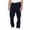 Dark Blue, variant on Azrian Men Solid Casual Multiple Pockets Outdoor Fitness Pants Cargo Pants Trousers