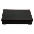 thumbnail image 5 of Bento Tek Rectangle Black and Red Large Japanese Style Bento Box - 6 Compartments - 12 1/4" x 9 3/4" x 2 1/4" - 1 count box, 5 of 11