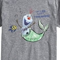 thumbnail image 3 of Frozen - Olaf Presents - Olaf Ariel - Men's Short Sleeve Graphic T-Shirt, 3 of 5