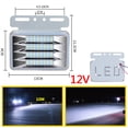 thumbnail image 2 of Luces de posición laterales para remolque, luz de marcha atrás, luz estroboscópica blanca, advertencia, 12 V, 24 V, luz trasera LED para camión, luz de advertencia LED IP67, 2 of 4