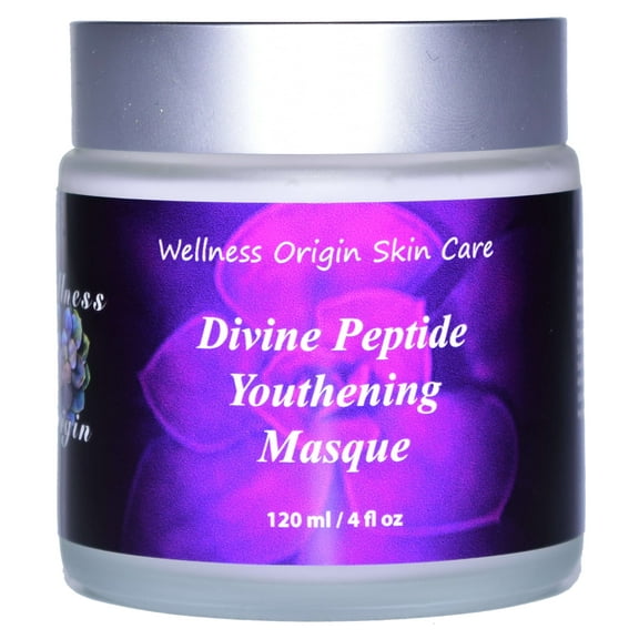 Wellness Origin Organic Divine Peptide Youthening Facial Mask, 4 oz