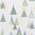 thumbnail image 6 of No. 918 Balsam 1-Piece Christmas Tree Sheer Rod Pocket Curtain Panel, 37"x84", Pine Green, 6 of 7