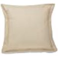 thumbnail image 3 of Fresh Ideas FRE201XXMOCH11 Poplin Tailored Pillow Sham  Mocha - Euro, 3 of 4