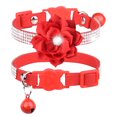 thumbnail image 4 of HLONK Cat Collar  Fashion Bling Rhinestone  Collars with Bell  Puppy Kitten Collar, 4 of 9