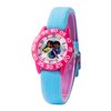 Disney Jr. Mira Royal Detective Mira, Priya Girls' Pink Plastic Time Teacher Watch, 1-Pack