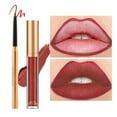 Weyolog Lip Liner Lip Liner and Liquid Lipstick Set 6 Colors Crayon
