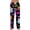 Multicolor, variant on Mens Pajama Pants Halloween Pumpkin Ghost Pj Bottoms Soft Breathable Sleep Pants Elastic Waist Drawstring Home Loungewear