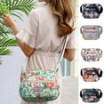 thumbnail image 2 of Crossbody Bags for Women Nylon Shoulder Bag with Floral Printed Multi-Pocket Purses and Handbags Large Capacity with Adjustable Strap Gray, 2 of 4