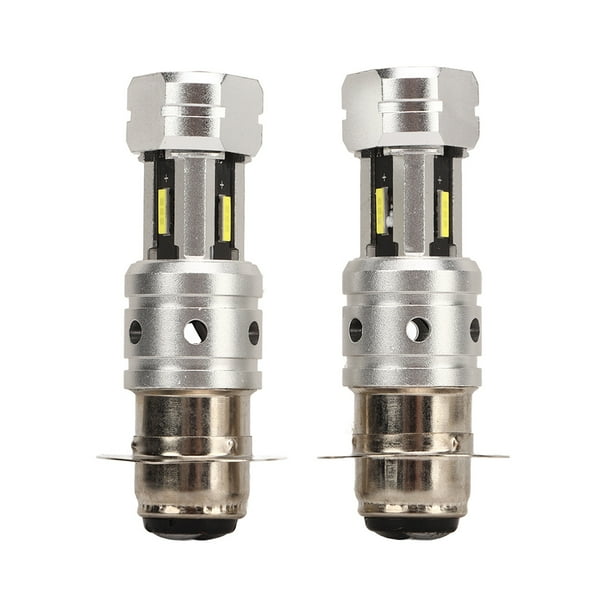 Bombilla LED Para Moto, 100W H6 H6M P15D Bombilla Para Faros Delanteros De Larga Vida útil Universal Super Brillante Para UTV