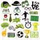 thumbnail image 1 of Set Decorativo Deportivo Fútbol con Guirnalda + 75 Toppers de Papel, Doble Uso para Fotos y Decoración de Pastel Cupcake en Fiesta de Cumpleaños, 1 of 4