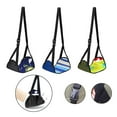 thumbnail image 2 of Colorful Foot Rest Comfy Hanger Durable Oxford Footrest Hammock For Airplane Train, 2 of 5