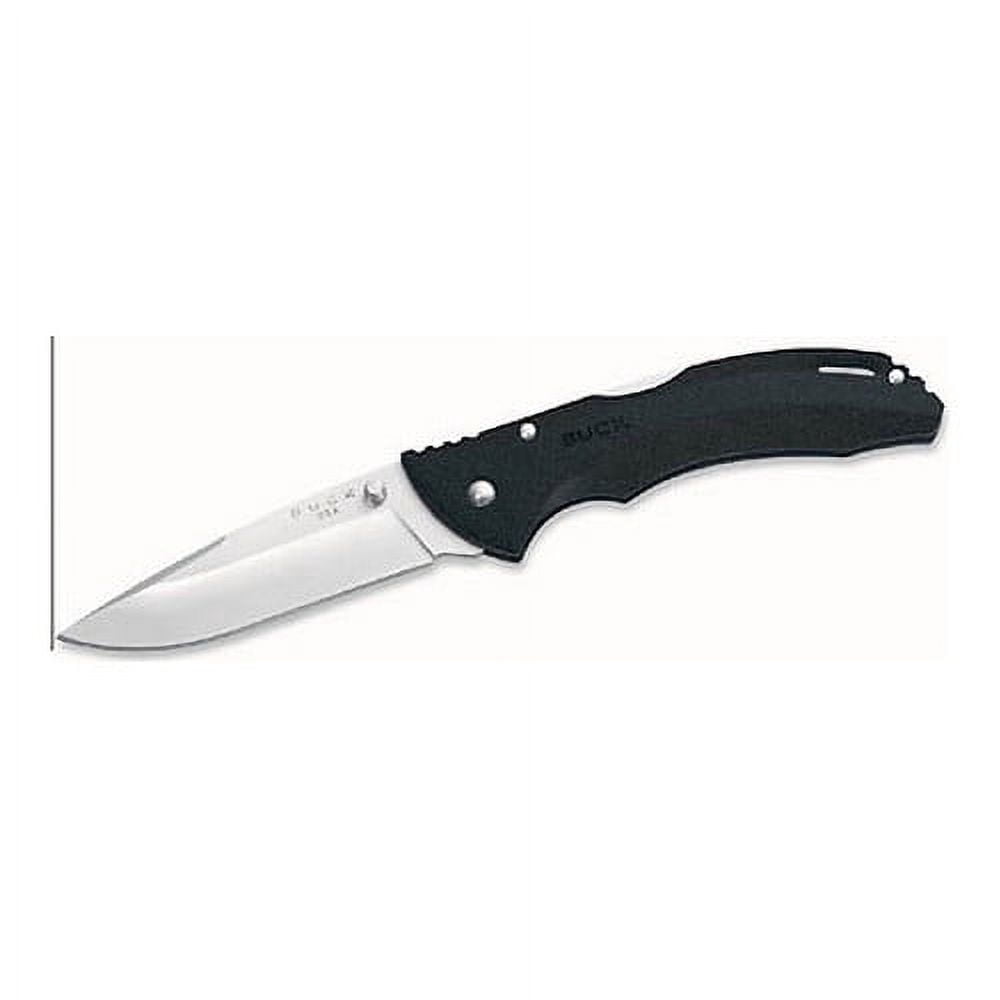 Buck Knives 285 Bantam BLW Folding EDC Knife, 3-1/8” Pocket Knife Blade, Black, 2.4 oz