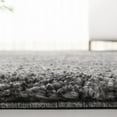 thumbnail image 5 of SAFAVIEH August Carlene Solid Plush Shag Area Rug, Grey, 9' x 12', 5 of 10