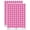 Hot Pink, variant on Fire Flame Burning 200+ Round Stickers - Hot Pink - Gloss Finish - 0.50" Size