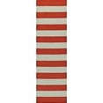 thumbnail image 3 of Momeni  Laguna Hand Woven Wool Contemporary Striped Area Rug Grey 5' x 8' 5' x 8' Indoor White Rectangle, 3 of 5