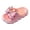 Pink, variant on Toddlers Kids Slides Sandals Boys and Girls Bow Beach Slippers EVA Open Toe Antislip Bathroom Pool Shower Shoes Indoor Outdoor Pink Size 1.5 Big Kid
