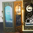 thumbnail image 4 of Ramadan Festival Lantern Night Light Multi-pattern lantern light Decorative Lamp multi-pattern multi-pattern lamp Hangable Vintage Style Lantern, 4 of 9