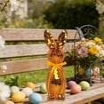 thumbnail image 6 of Easter Decorations Disco Ball Bunny, Sparkling Bunny Decor, Mirror Finish Disco Rabbit Ornament for Table, Home & Party, Easter Rabbit Decorations (Yellow), 6 of 6