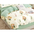 thumbnail image 4 of Say Yes Bedding Sofie Little Mermaid White/Green 100% Cotton Reversible Comforter Set, Queen/Full Size, 4 of 5