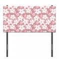 thumbnail image 3 of Flower Headboard, Cherry Blossoms Petal Plant Cartoon Sakura Floret Season, Upholstered Decorative Metal Bed Headboard with Memory Foam, Twin Size, Dried Rose White Green, by Ambesonne, 3 of 4