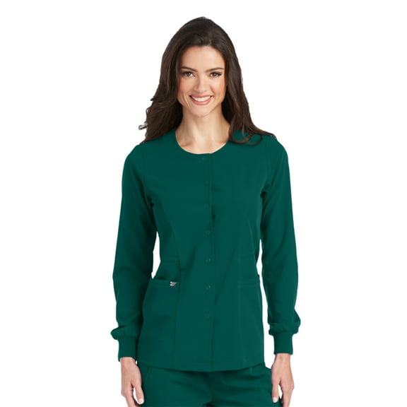 Grey's Anatomy Signature Women's 2 Pocket Snap Front Scrub Jacket - 2407X