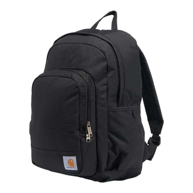 Carhartt Classic, paquete duradero resistente al agua con funda para portátil, mochila de 25 L (negro), talla única