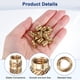 thumbnail image 2 of Uxcell 25-Pack Insertos Roscados - Tuercas de Inserción de Latón M6 x 10 mm con Calor 8 mm OD, 2 of 6
