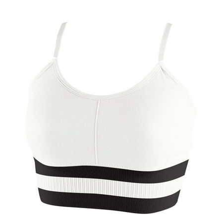 Xiaoxatg Fashion Bra Women Sexy Sports Bra Tops For Top Fitness Yoga Female Pad Sportswear Vest Tank Tops Sport Push Up Bralette Blouse Top Sports Bra Bulk