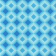 thumbnail image 1 of Ahgly Tapis d'Intérieur Lavable en Machine Carré Bleu Ciel Profond, 6 Pieds Carré, 1 of 7