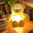 thumbnail image 4 of 2026 New! Creative Light Up LED Inductive Teddy Bear Stuffed Animals Plush Toy Colorful Glowing Teddy Bear, 20- Inch, 4 of 6