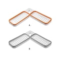 thumbnail image 3 of ZheElen Bathroom Storage Shelf Rotatable Wall Mounted Free Organizer Hotel Bath Holder Punch Traceless Tray Rack Bathtub, 3 of 6