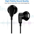 thumbnail image 3 of MHSIOAP-USB C Headphone for iPhone 16 Pro Max 16e 15 Plus for Samsung S25 S24 S23 FE S22 S21 A16 A53 A54 Galaxy Z Flip 6 Type C Earphone with Mic Control Noise Cancel Wired Earbuds for iPad 10 11 Pix, 3 of 4