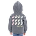 thumbnail image 5 of Rolling Stones Toddler Girls' Full-Zip Hoodie with Front & Back Graphics, Sizes 12M-5T, 5 of 8