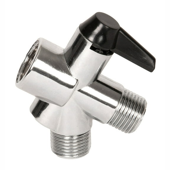 PCP Diverter Valve, Chrome,