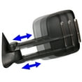 thumbnail image 3 of DNA Motoring TWM-021-T888-BK-SM For 1999 to 2002 Silverado / Sierra GMT800 Pair of Black Powered + Heated Smoked Signal + Manual Side Towing Mirrors 00 01, 3 of 6