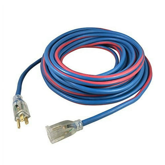 US Wire Extension et Cable 99100, Taille Unique, Bleu/rouge