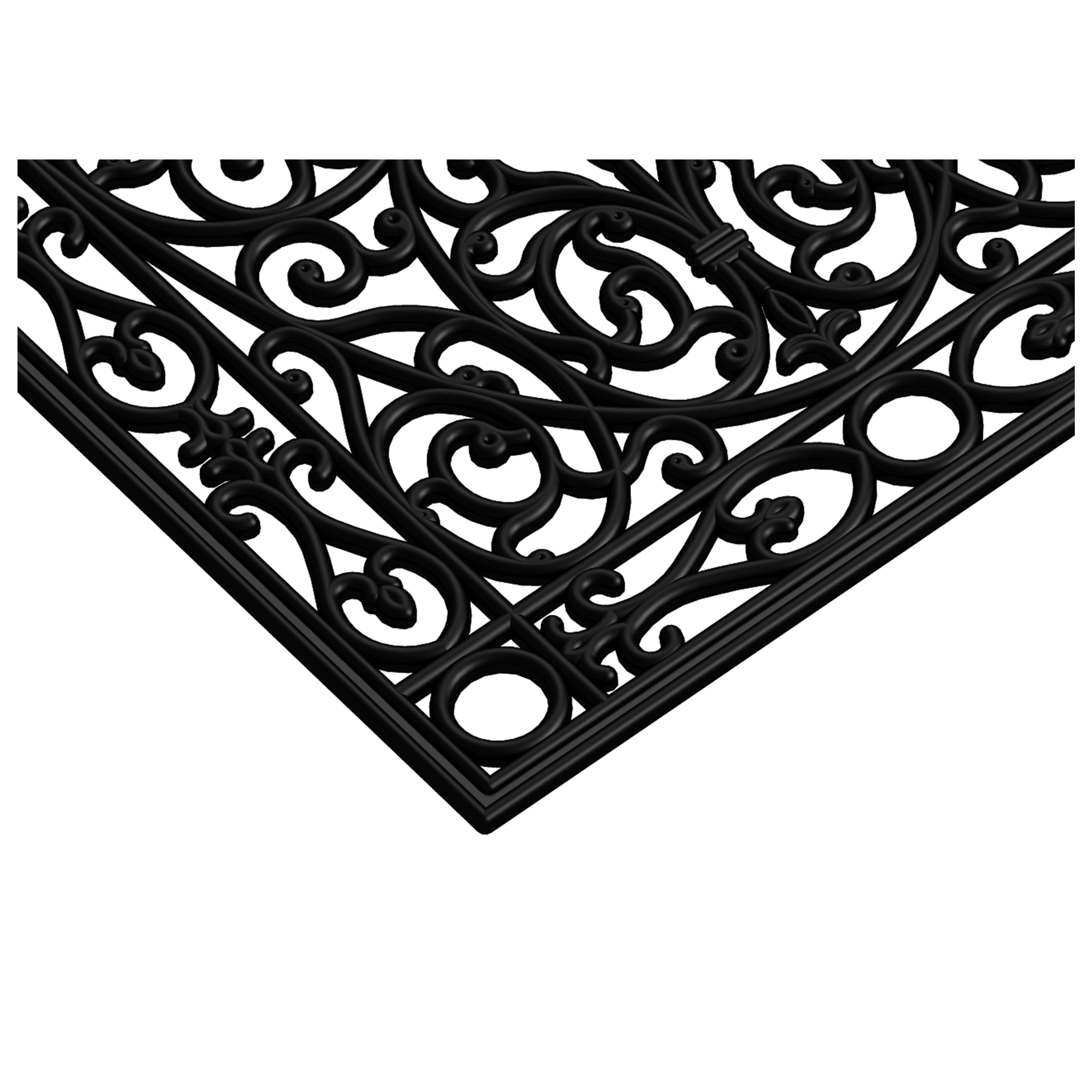 Gatsby Rubber Doormat, 22" x 48"