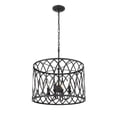 thumbnail image 6 of Millennium Lighting  Arelyn 4 Light Pendant Fixture in Matte Black or Modern Gold Matte Black Matte, 6 of 19