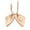 Beige, variant on Clearance! Baberdicy Women's Double Layer Bow Tie Bow Flower New Featherless Root Japanese College Style Solid Color Bright Face Bow Tie Army Green