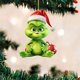 thumbnail image 4 of Adorno para árbol de Navidad Grinch con colgantes de monstruo verde divertidos y bonitos de 8cm para interiores, 4 of 5