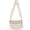 Beige Dot, variant on Checkered Crossbody Bag Nylon Bum Bags for Women Spacious Handbags Checkered Purse Fanny Packs with Shoulder Strap