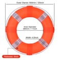 thumbnail image 4 of 20 Inch / 50cm Pool Safety Life Preserver Throw Ring Buoy- Swim Foam Rings for Swimming Pool Wall Decoration, 4 of 9
