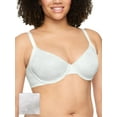 thumbnail image 2 of Warners Blissful Benefits Women's Side and Underarm Smoothing Lace Unlined Bra, 2 of 7