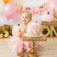 thumbnail image 3 of Corona de primer cumpleaños de Agvgaza Little Pumpkin para niñas, 3 of 8