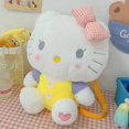 thumbnail image 1 of Mochila Kawaii de Hello Kitty para niños y niñas, bolso de hombro de dibujos animados, Mini mensajero de felpa, almacenamiento de auriculares, lindo regalo, 1 of 4